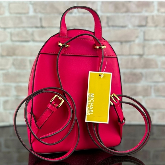 NWT Michael Kors Conv XS Leather Backback - Picture 6 of 8